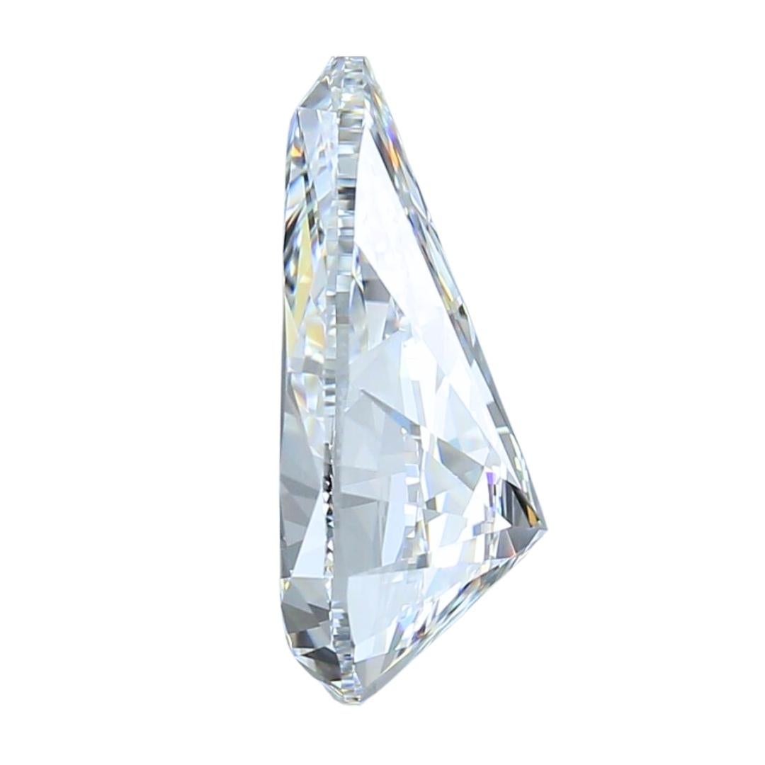 Pear Cut Magnificent 5.01ct Ideal Cut Pear-Shaped Diamond - GIA Certified For Sale
