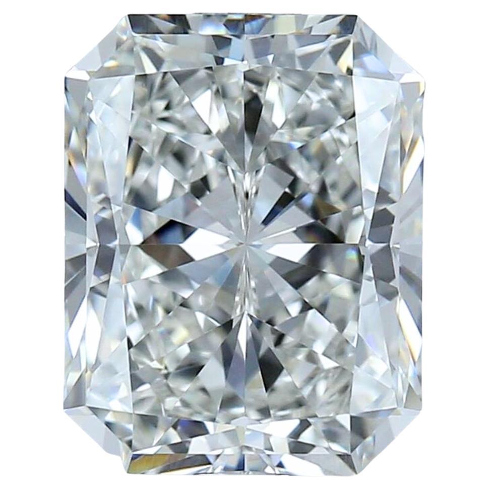 Magnifique diamant naturel de 5.03 carats de taille idéale, certifié GIA