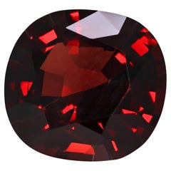 Magnificent 9.13ct Red Spinel Cushion-Cut Loose Gemstone