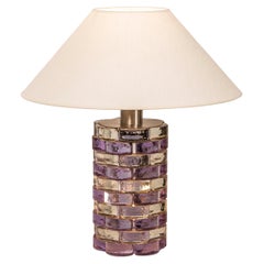 Magnifique lampe de table Albano Poli pour Poliarte, Murano, années 1970