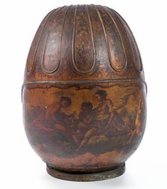 MAGNIFICENT AND RARE EUROPEAN CRADLE 18th Century