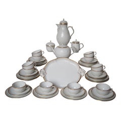 Magnificent and Rare KPM Berlin Porcelain Tea Coffee Service, circa 1900