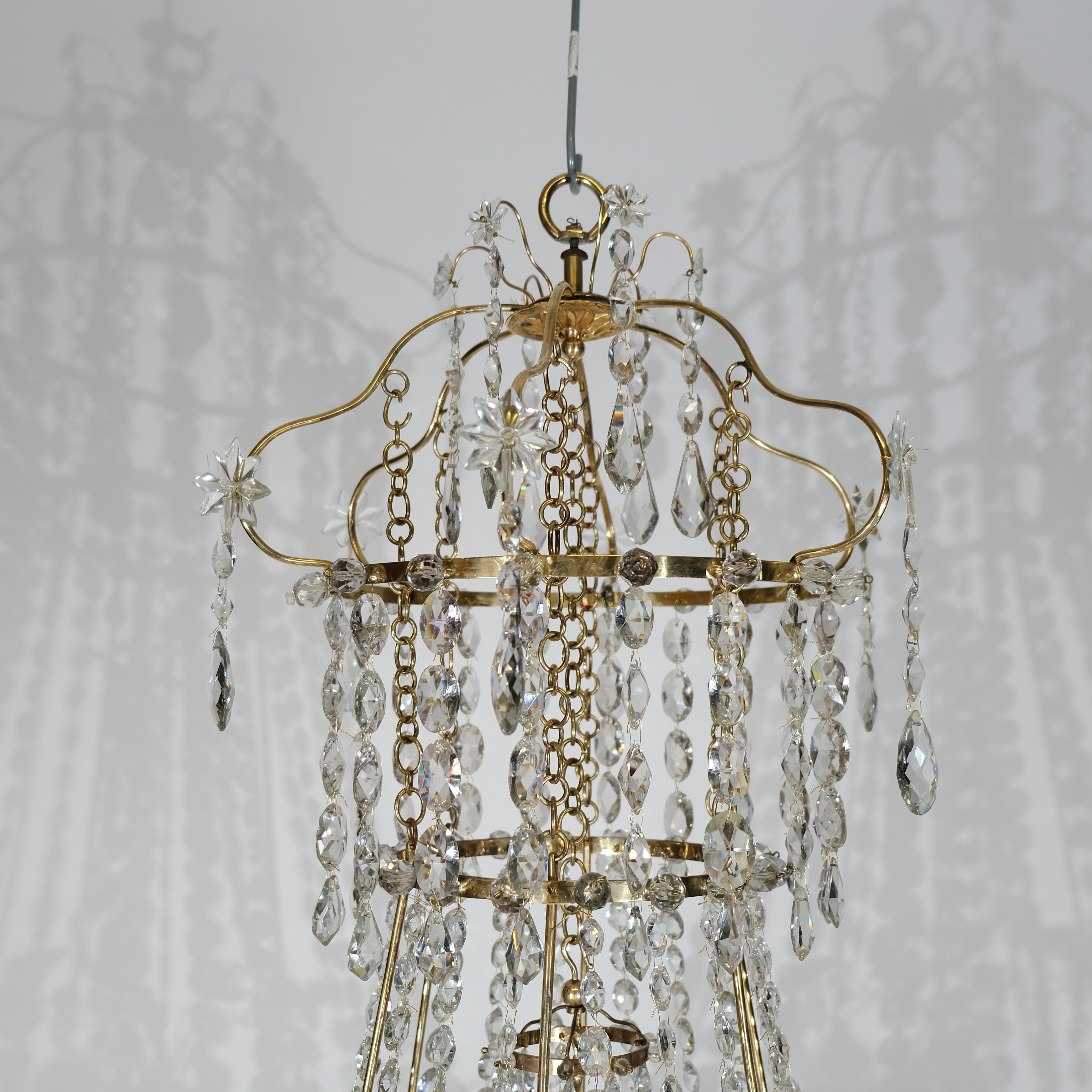 Magnificent Antique Important and large 18th c chandelier For Sale 4
