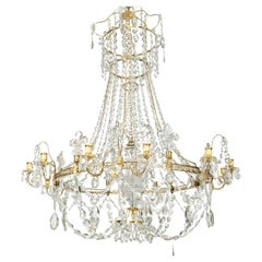 Magnificent Antique Important and large 18th c chandelier