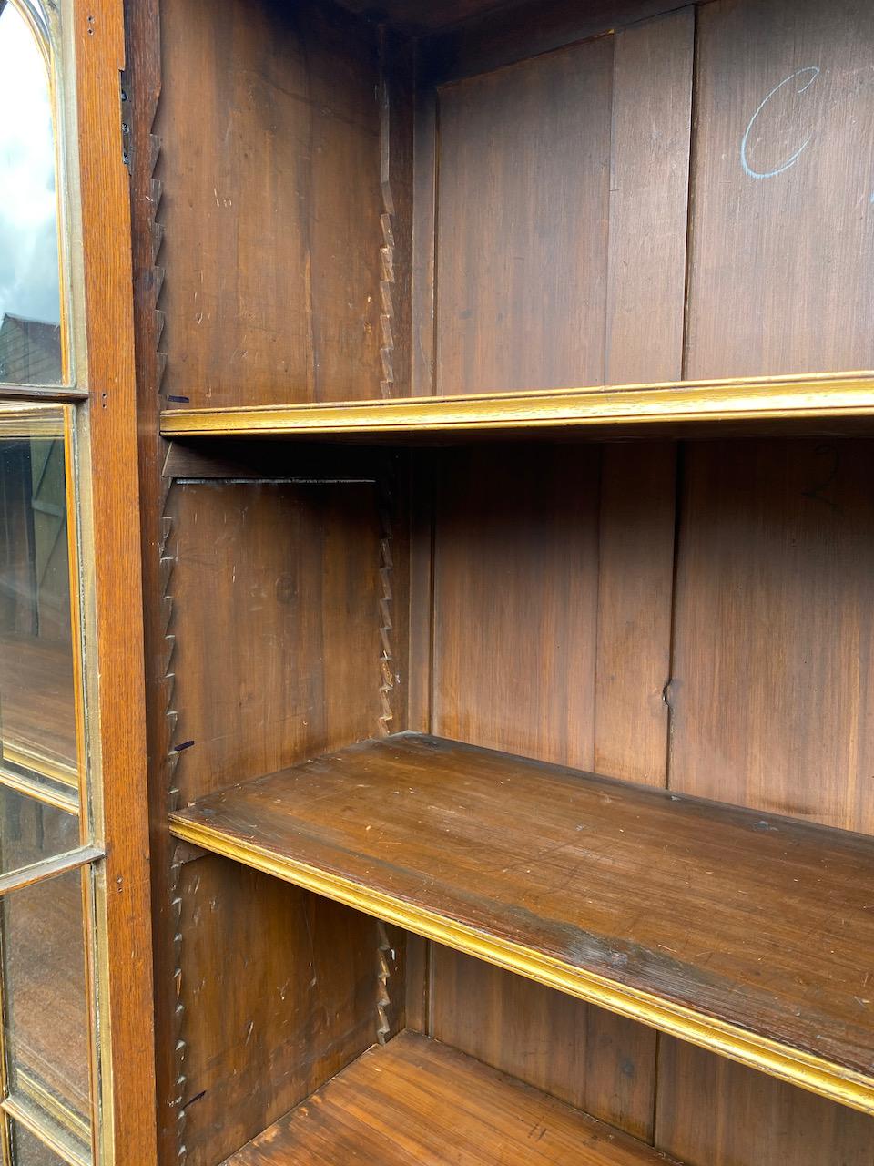 Magnificent Antique Library Bookcase Mahogany 19th Century Oxford University 2