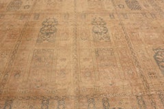 Magnificent Antique Oversized Garden Design Persian Tabriz Rug 14'4" x 24'2"
