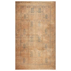Magnificent Antique Oversized Garden Design Persian Tabriz Rug 14'4" x 24'2"