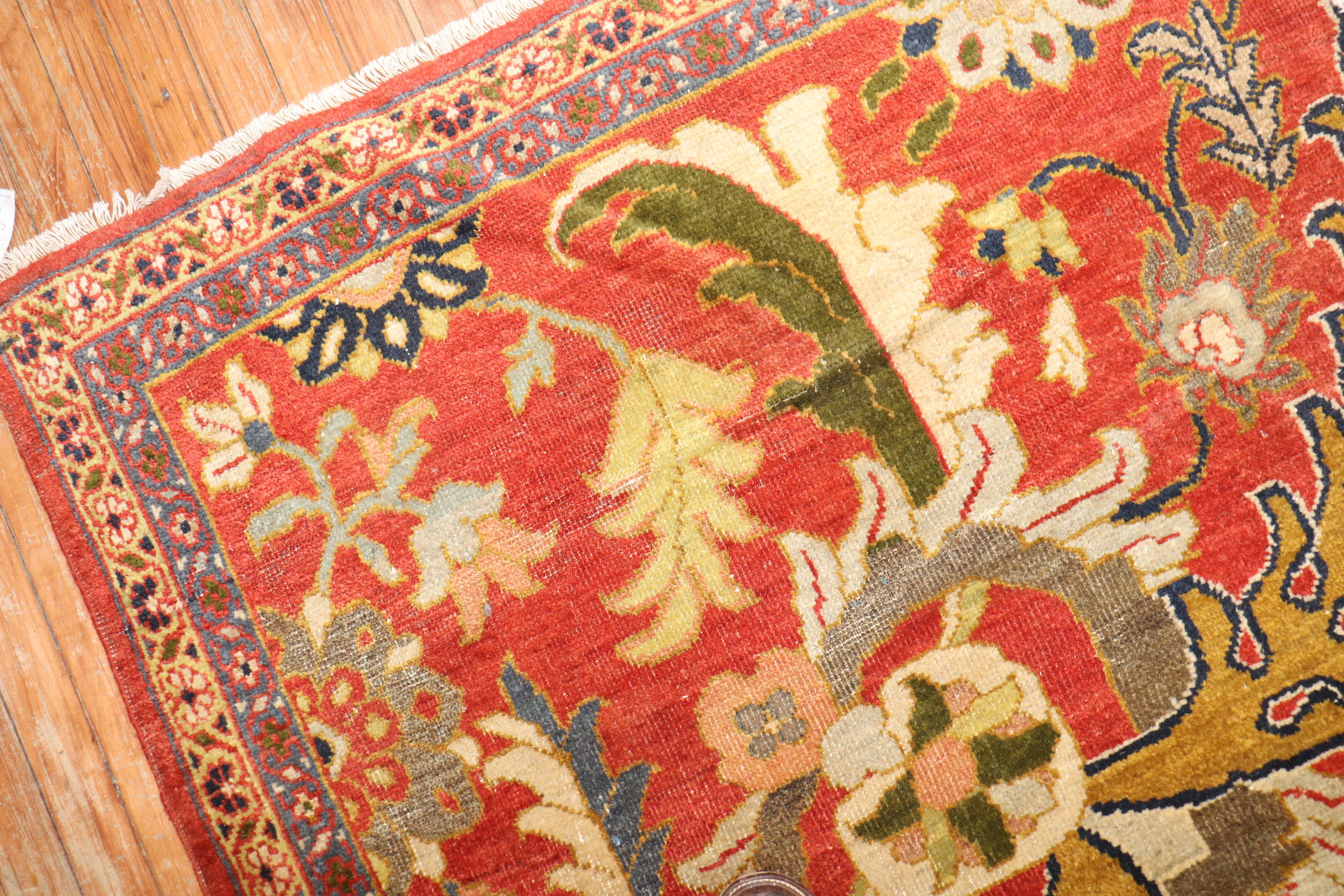 Magnificent Antique Persian Sultanabad Sampler 19th Century Rug For Sale 4