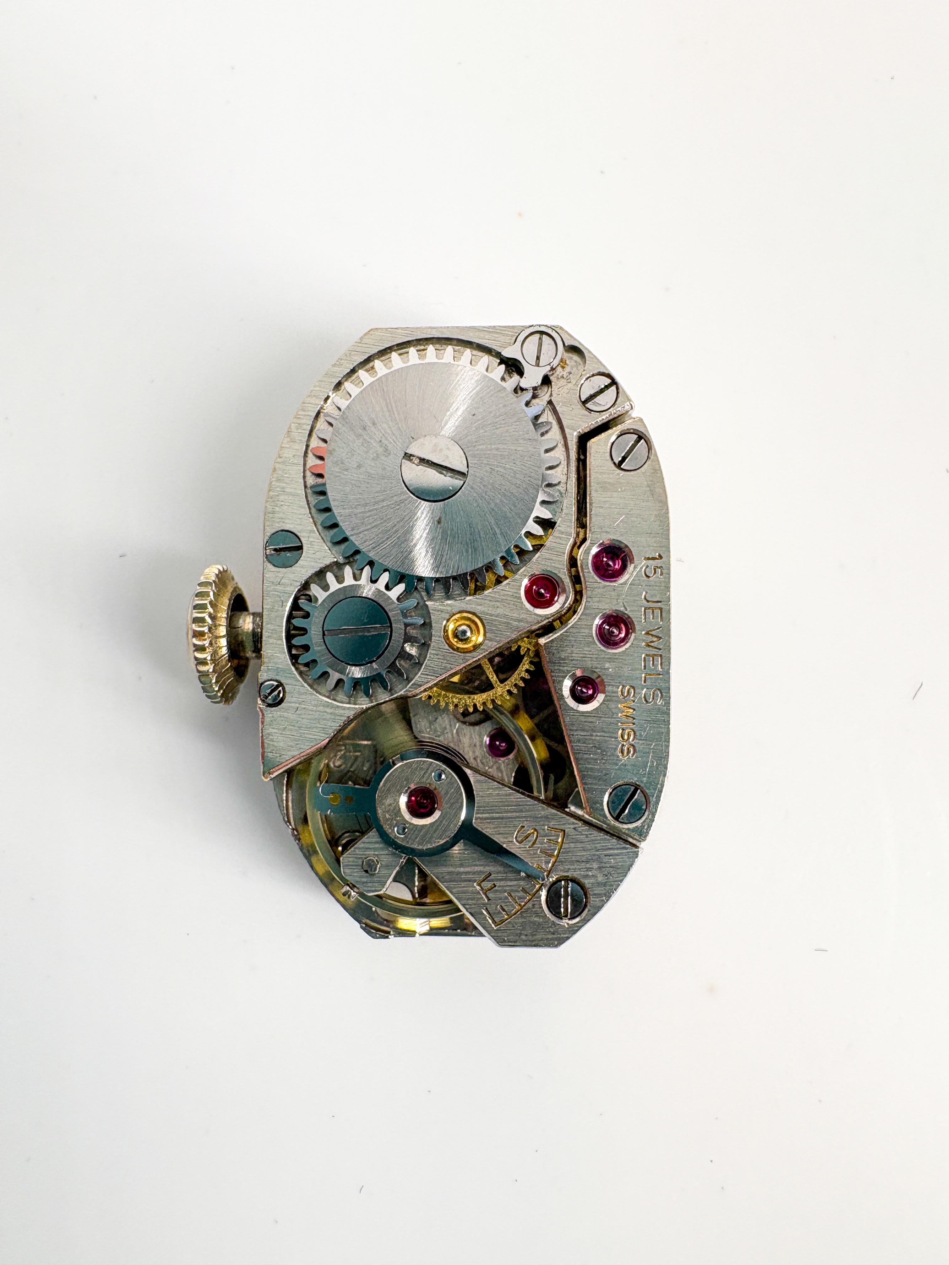 Magnificent Art Deco Platinum and Diamond Opera Watch with 18k White ...