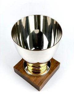 Magnificent Art Deco Silver Puiforcat Paris France Ice Bucket