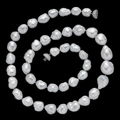 Magnífico Collar Barroco de Perlas Cultivadas de los Mares del Sur y Diamantes