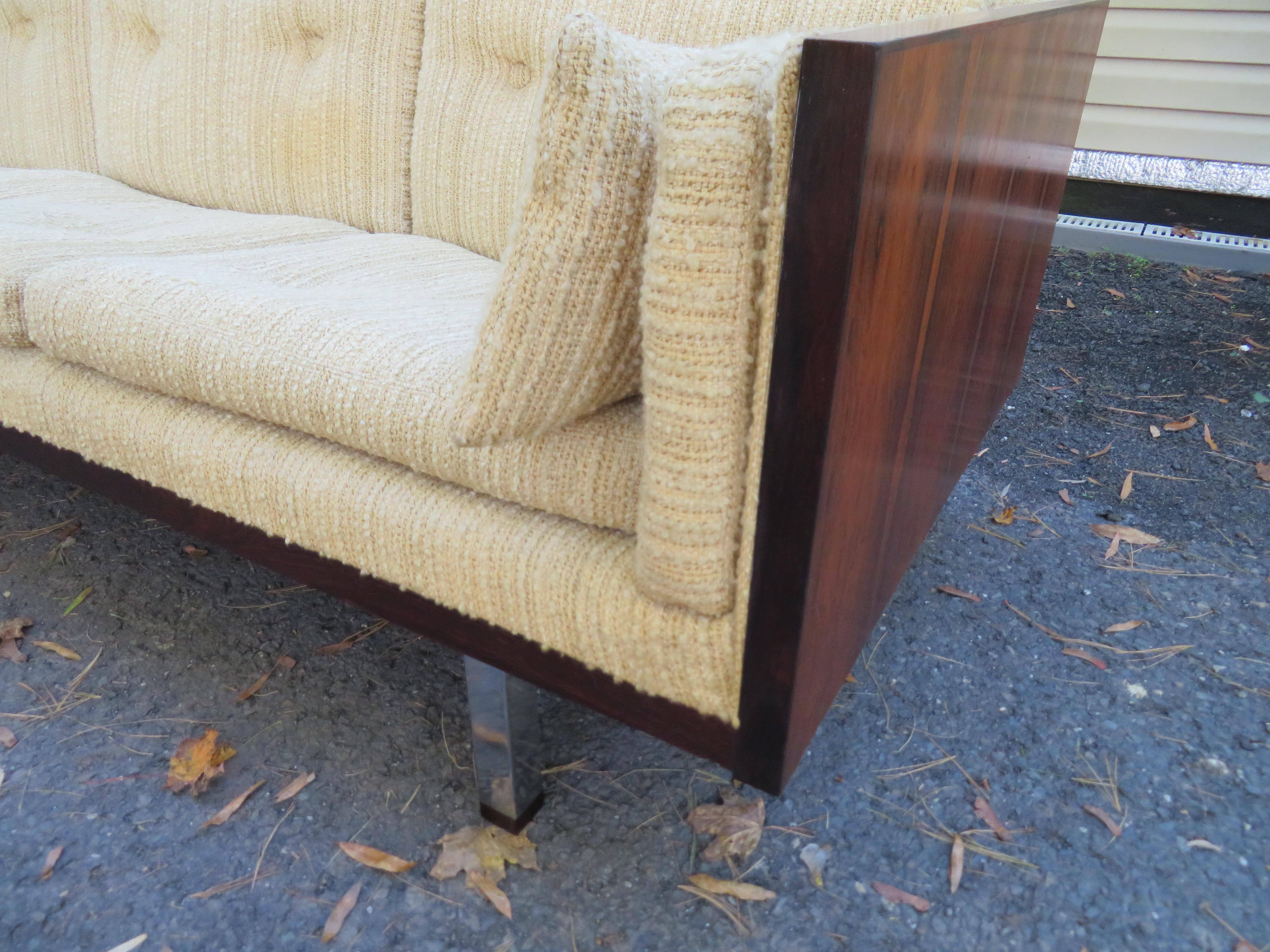 Magnificent Brazilian Rosewood Jydsk Mobelvaerk Case Sofa Danish modern 11