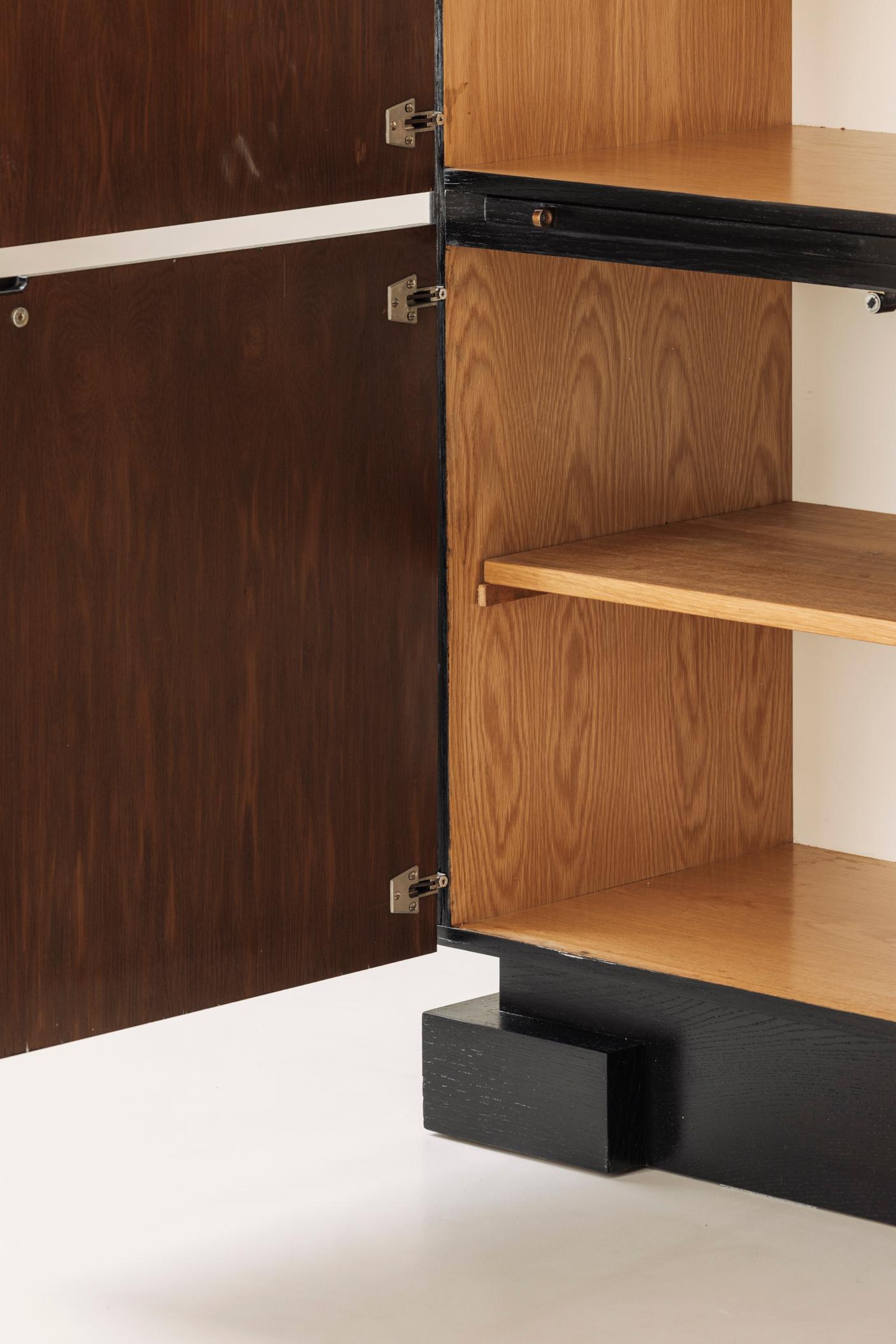 Fine XX secolo Magnifica credenza brutalista di Maison Aurora, Belgio anni '70 in vendita