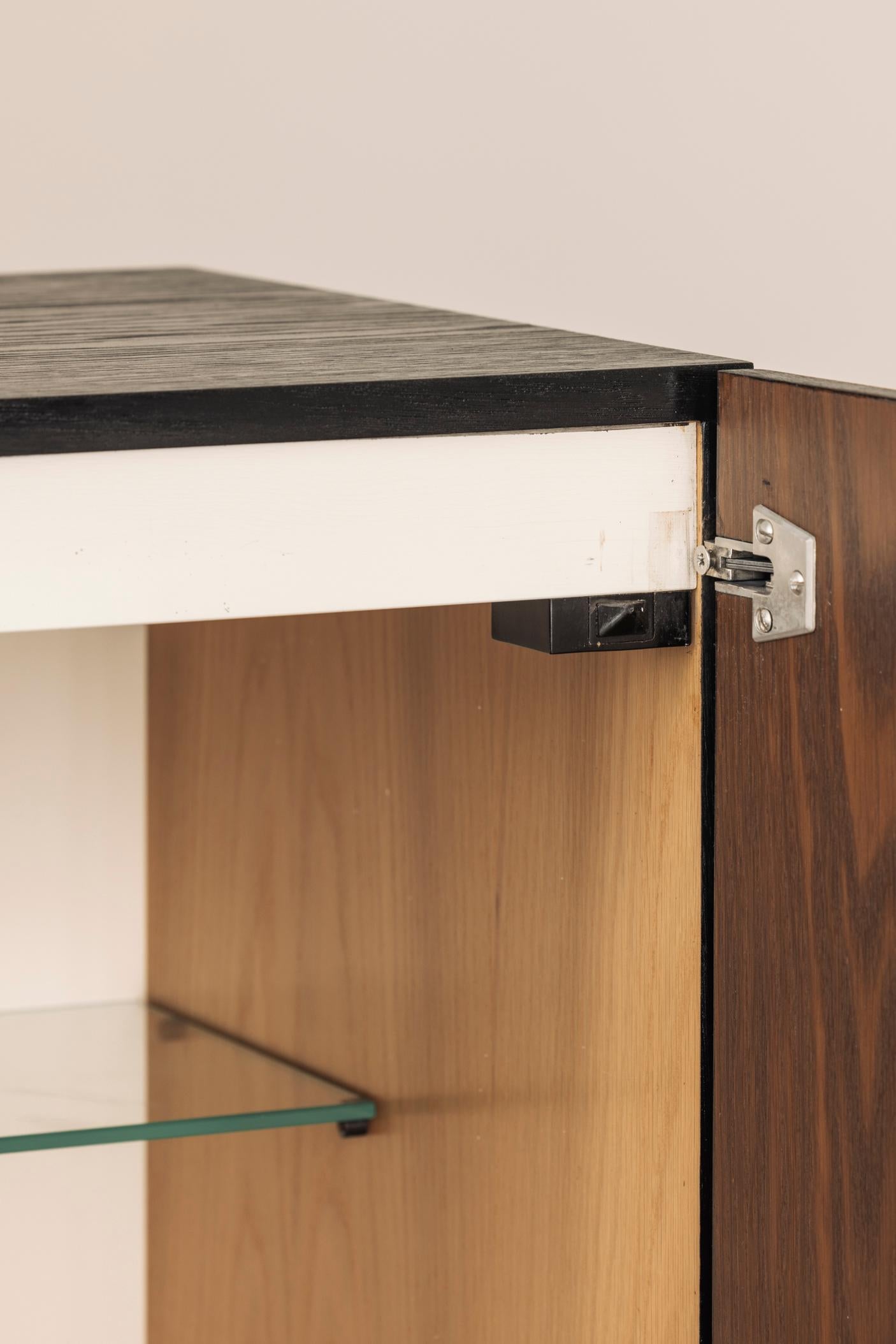 Quercia Magnifica credenza brutalista di Maison Aurora, Belgio anni '70 in vendita