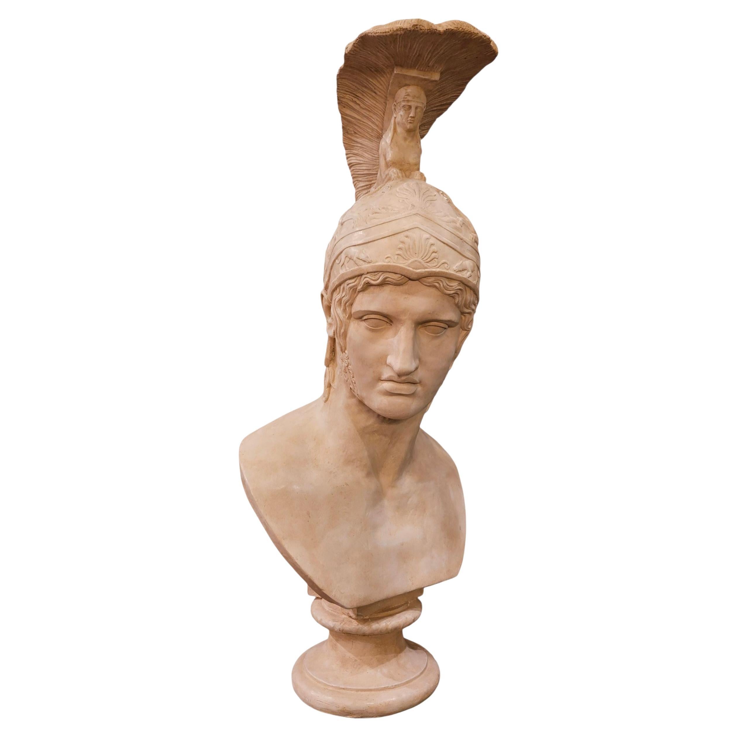 Magnifico Busto del Dio greco Ares