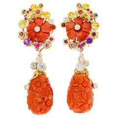 Gold Chandelier Earrings