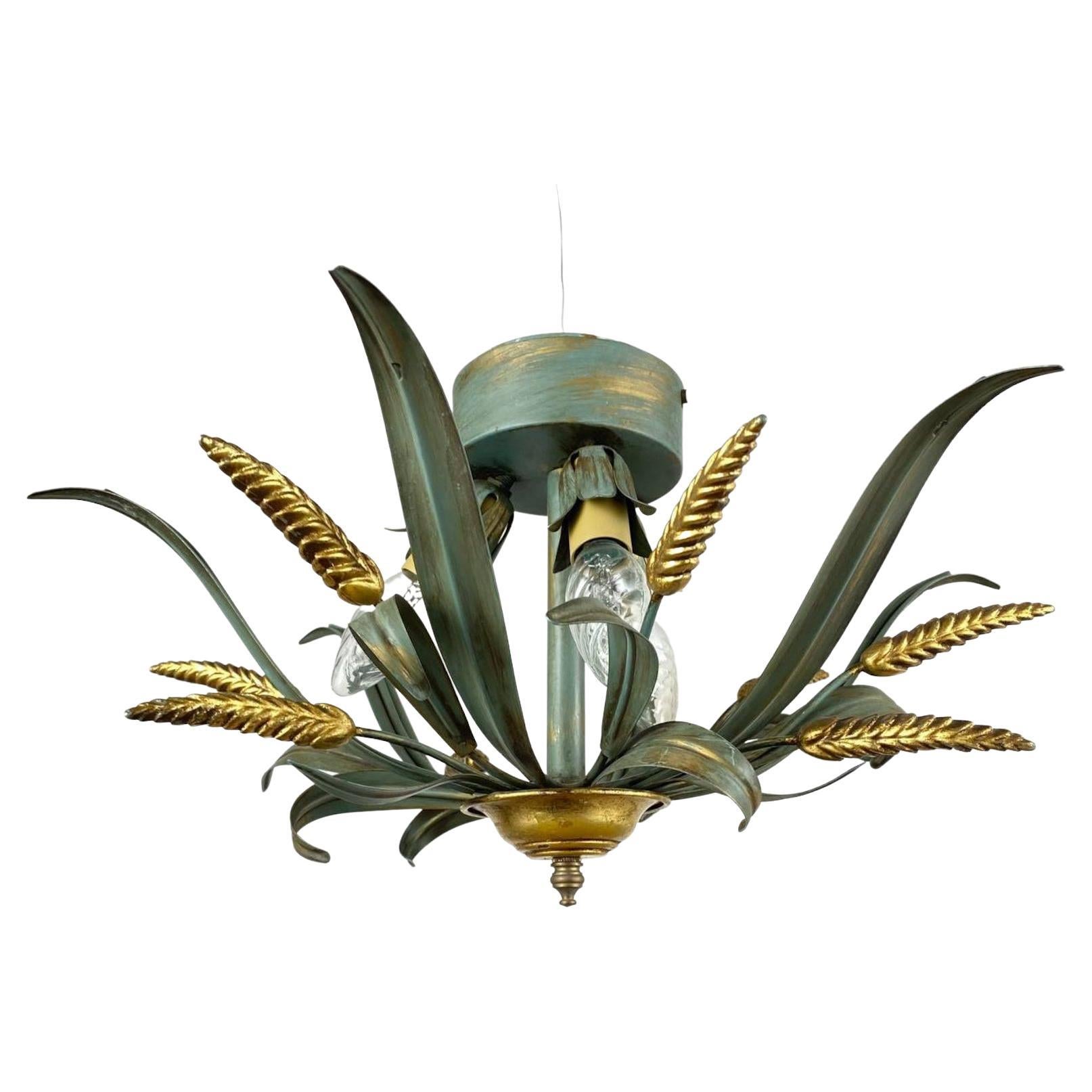 Lustre italien vintage Ears of Wheat, années 1960 En vente sur 1stDibs