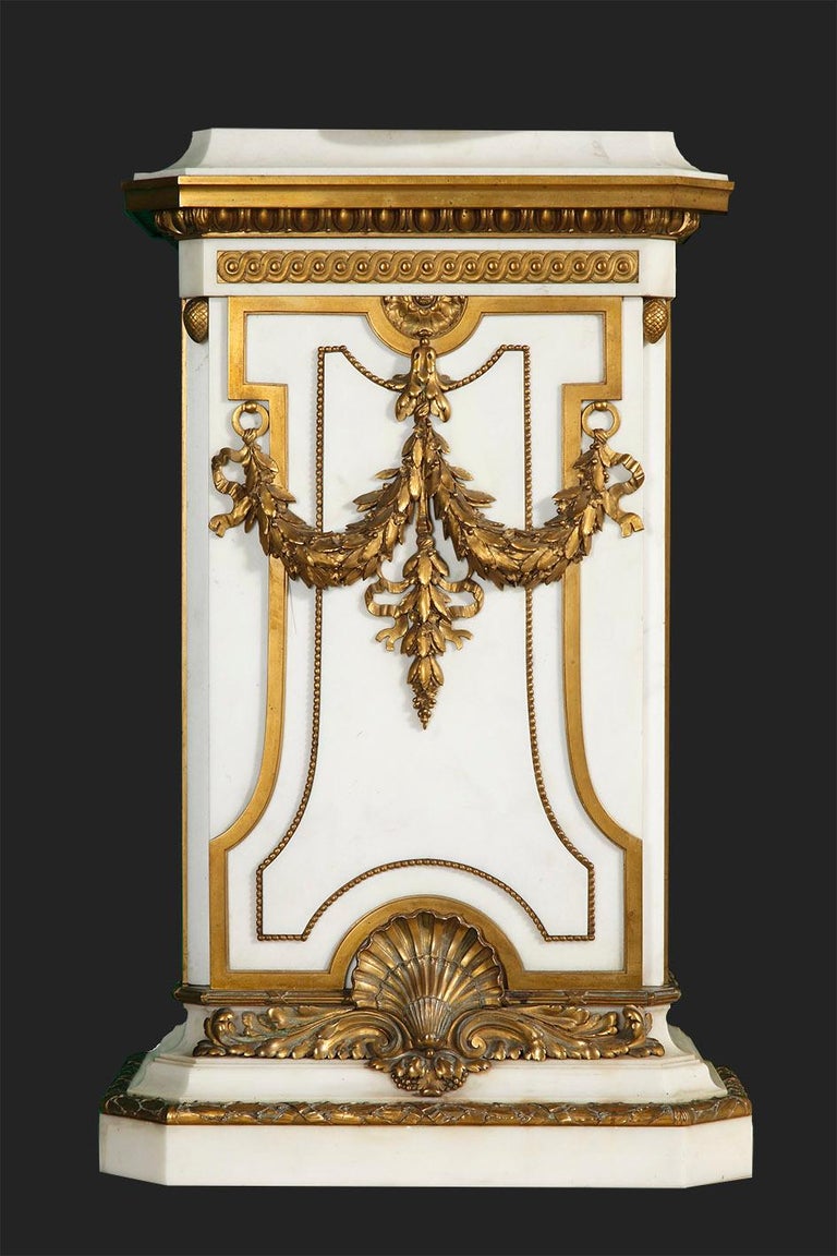 French Magnificent Console by Barbedienne, Falguière and Dubois, France, Circa 1880 For Sale