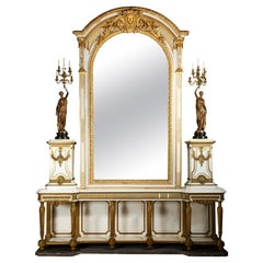 Magnificent Console by Barbedienne, Falguière and Dubois, France, Circa 1880