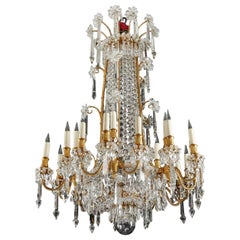 Magnificent Crystal Chandelier by Baccarat