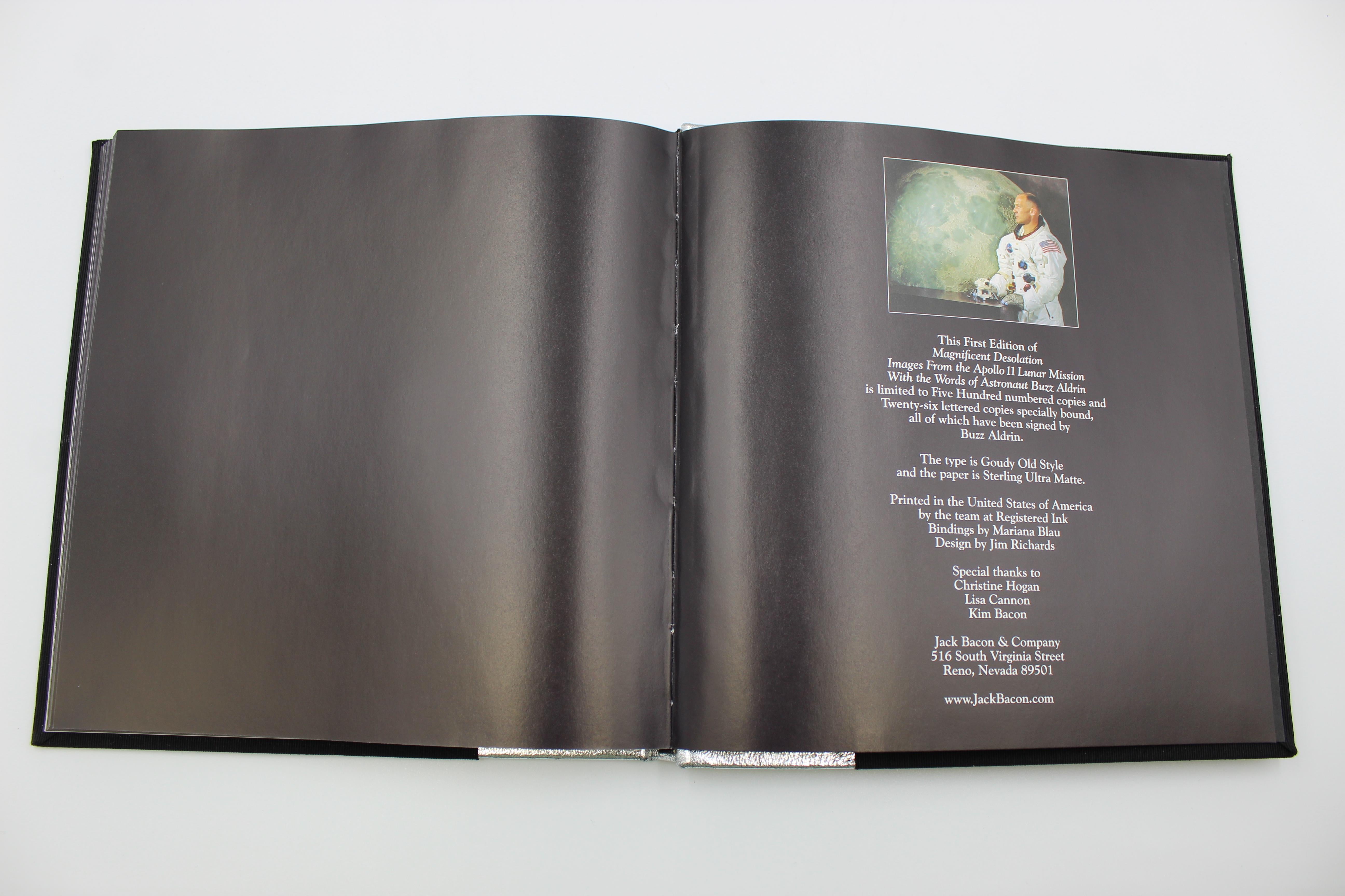 Magnifique désolation, signée par Buzz Aldrin, première édition limitée Bon état - En vente à Colorado Springs, CO