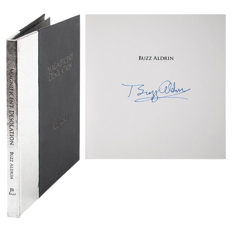 Magnificent Desolation, Signed by Buzz Aldrin, First Limited Edition