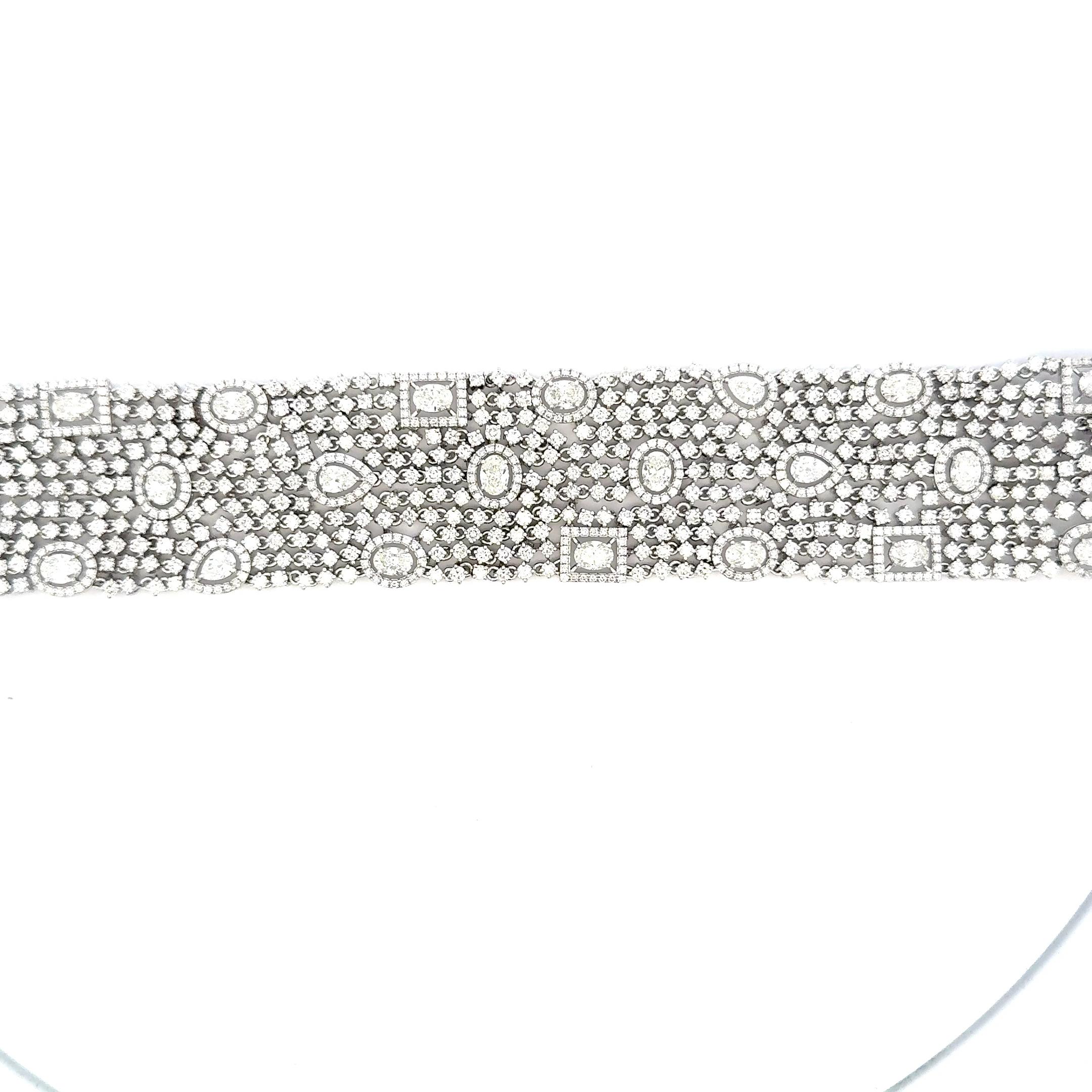 Magnifico bracciale di diamanti In condizioni Nuovo in vendita a Los Angeles, CA