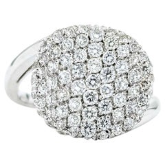 Magnificent Diamond Fashion Ring in 18k White Gold