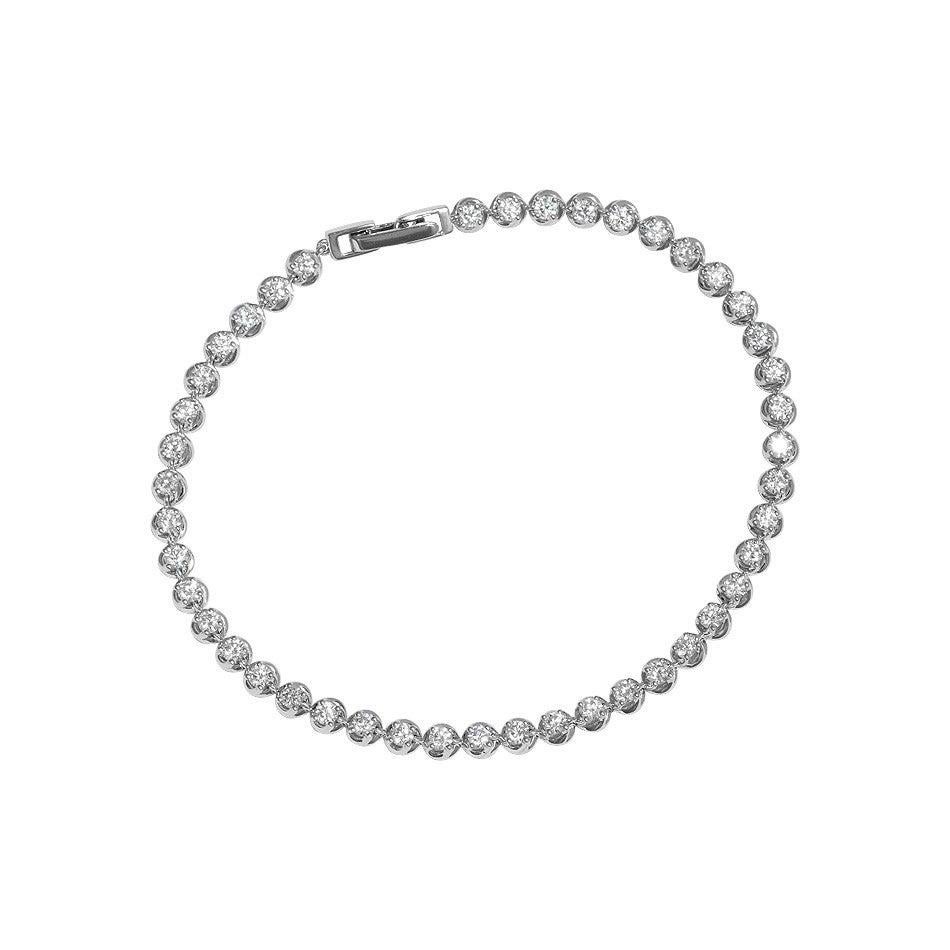 Magnificent Diamond Fine Jewellery White Gold Bracelet In New Condition For Sale In Genève, GE