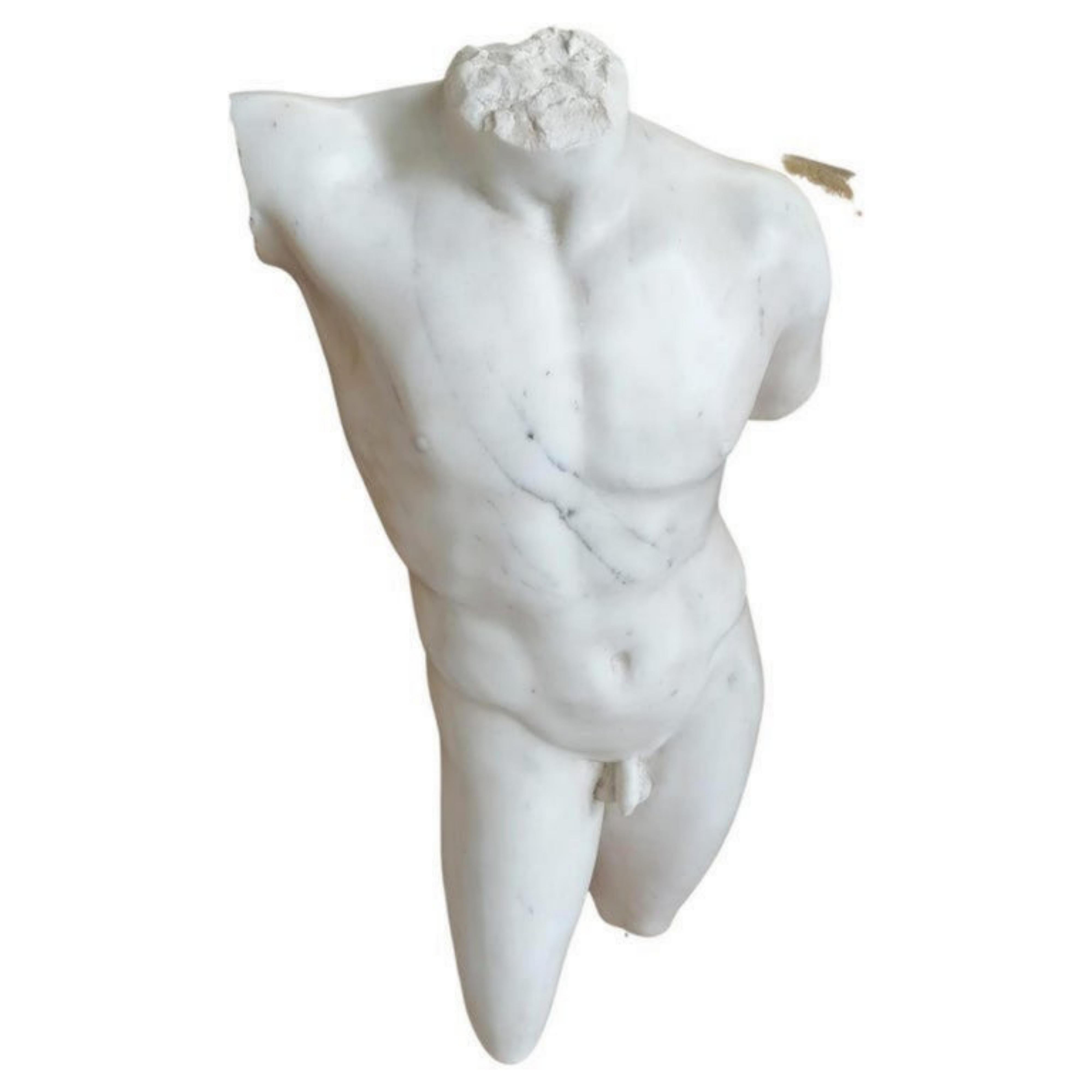 Fatto a mano Magnifica scultura in marmo di Carrara 