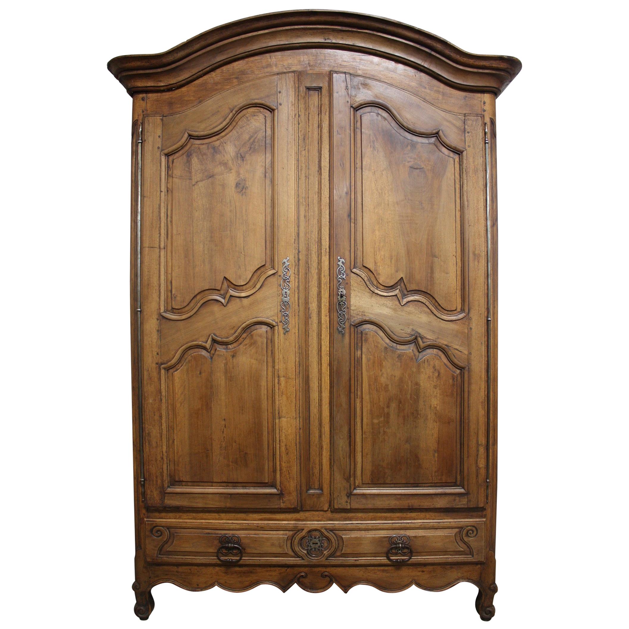 Magnificent Early 18th Century French Armoire