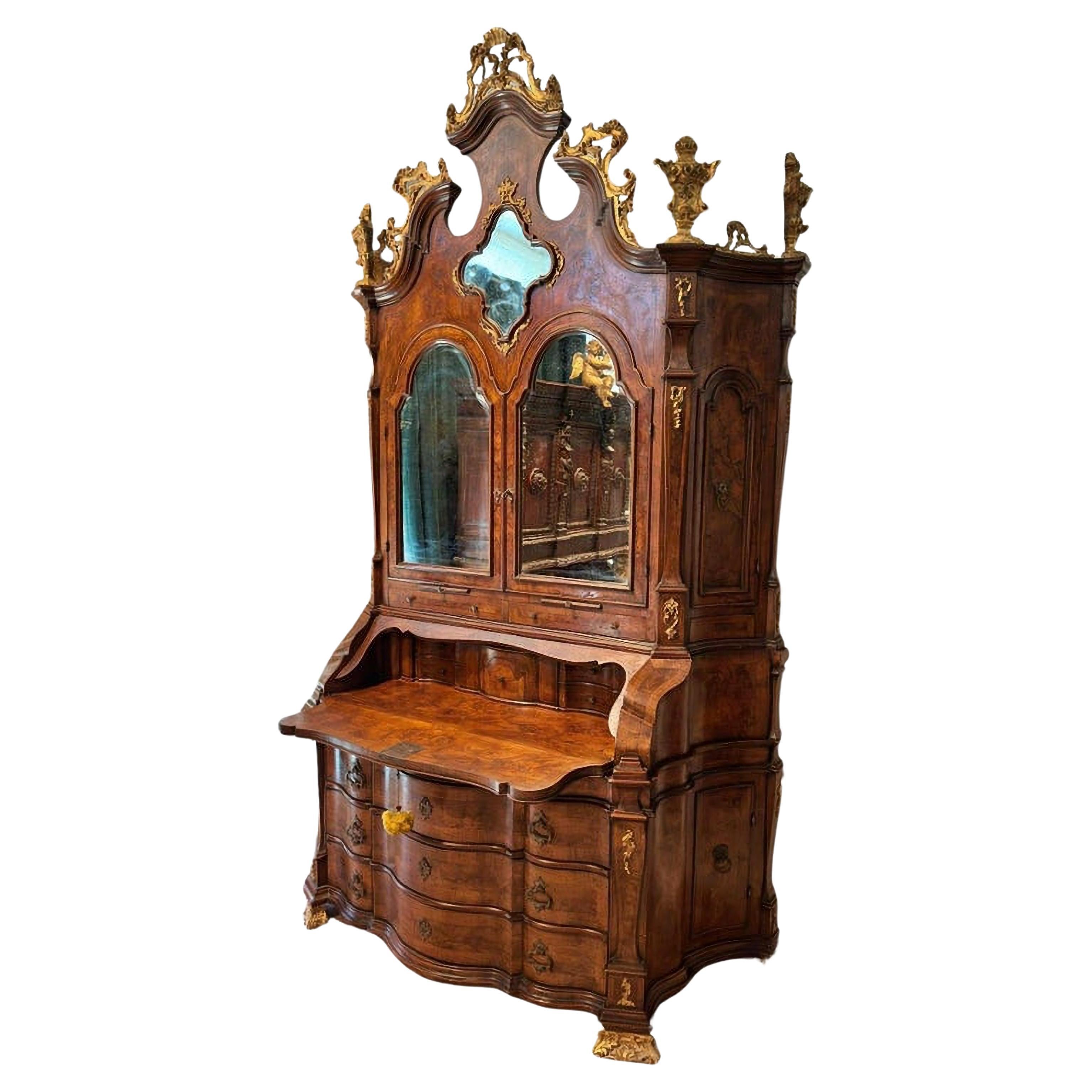 MAGNÍFICO ELEGANTE TRUMEAU VENECIANO Siglo 19/20