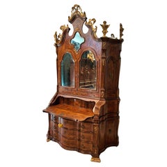 MAGNÍFICO ELEGANTE TRUMEAU VENECIANO Siglo 19/20