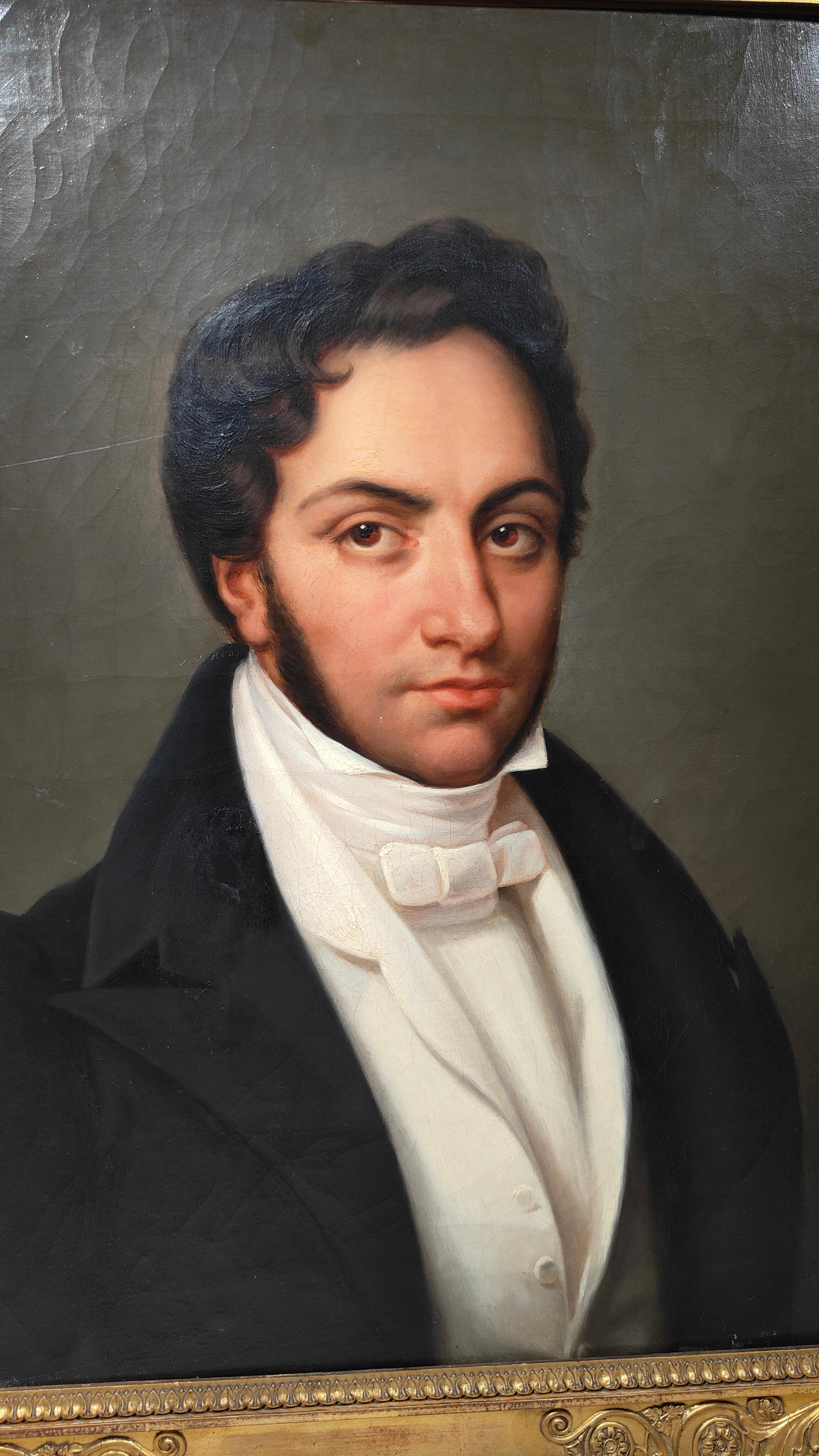 Magnífico retrato de época imperial
RETRATO AL ÓLEO MUY DECORATIVO PINTADO CON EXCELENTE CALIDAD DE LA ÉPOCA IMPERIAL. MARCO ORIGINAL DE LA ÉPOCA DORADO CON ORO FINO. MEDIDAS: 88X75 CM CON MARCO Y 65X55 CM SIN MARCO