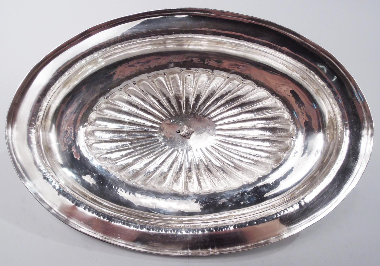 Argento 925 Magnifica zuppiera inglese georgiana neoclassica su supporto in vendita