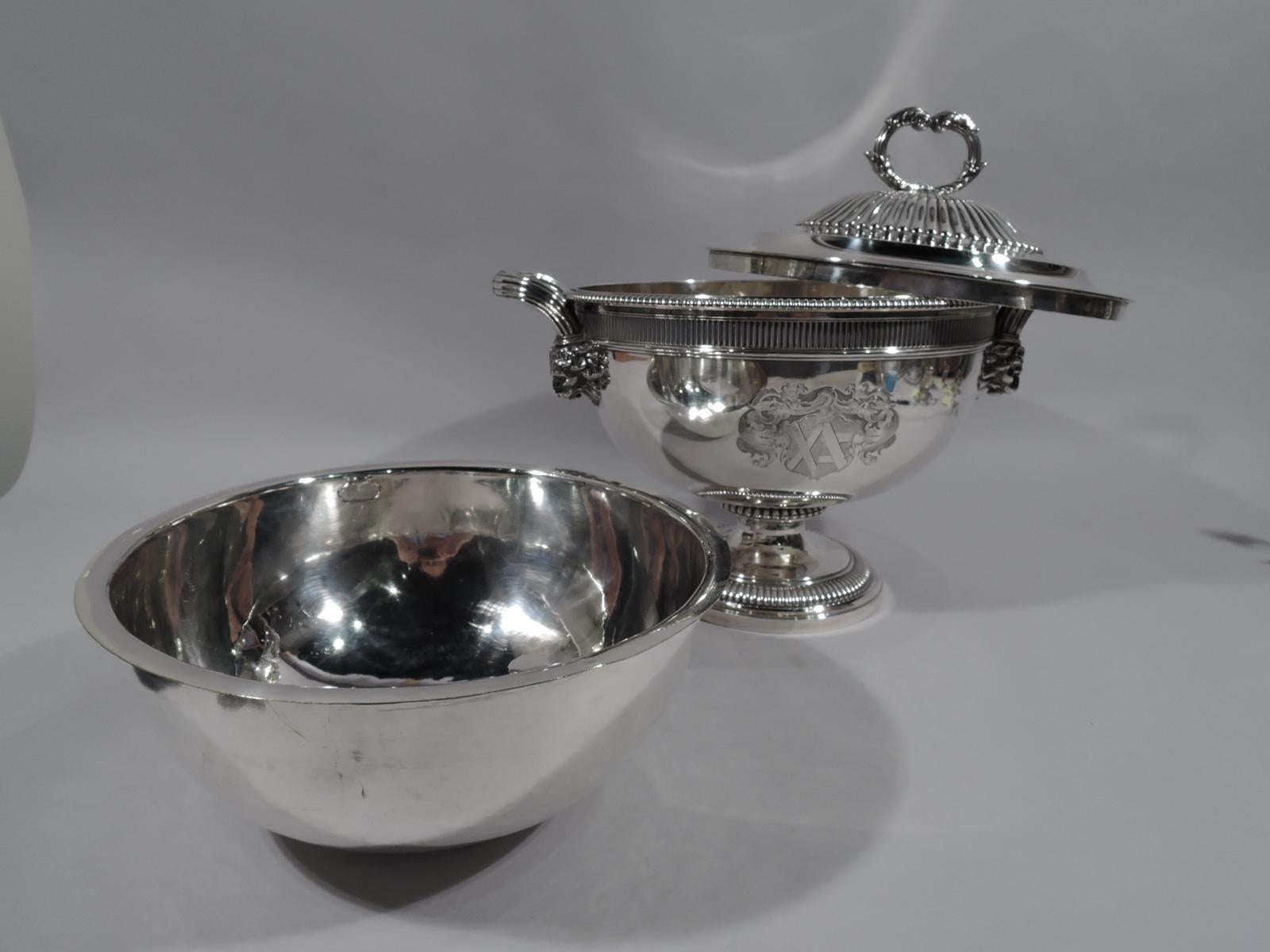 Early 19th Century Magnificent English Regency Sterling Silver Soup Tureen by Paul Storr