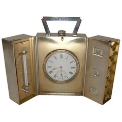 Magnificent English Sterling Silver Travel Compendium, 1895