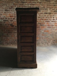 Magnificent French Cocktail Bar Drinks Cabinet Oak Carved, Early 20th Century