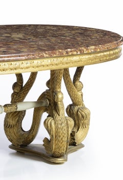 Magnifico tavolo da pranzo French Room fine XIX secolo