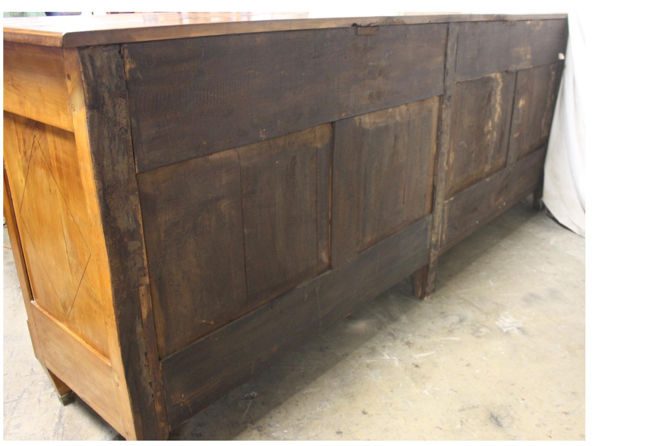 Magnificent French Directoire Period Sideboard In Good Condition In Stockbridge, GA