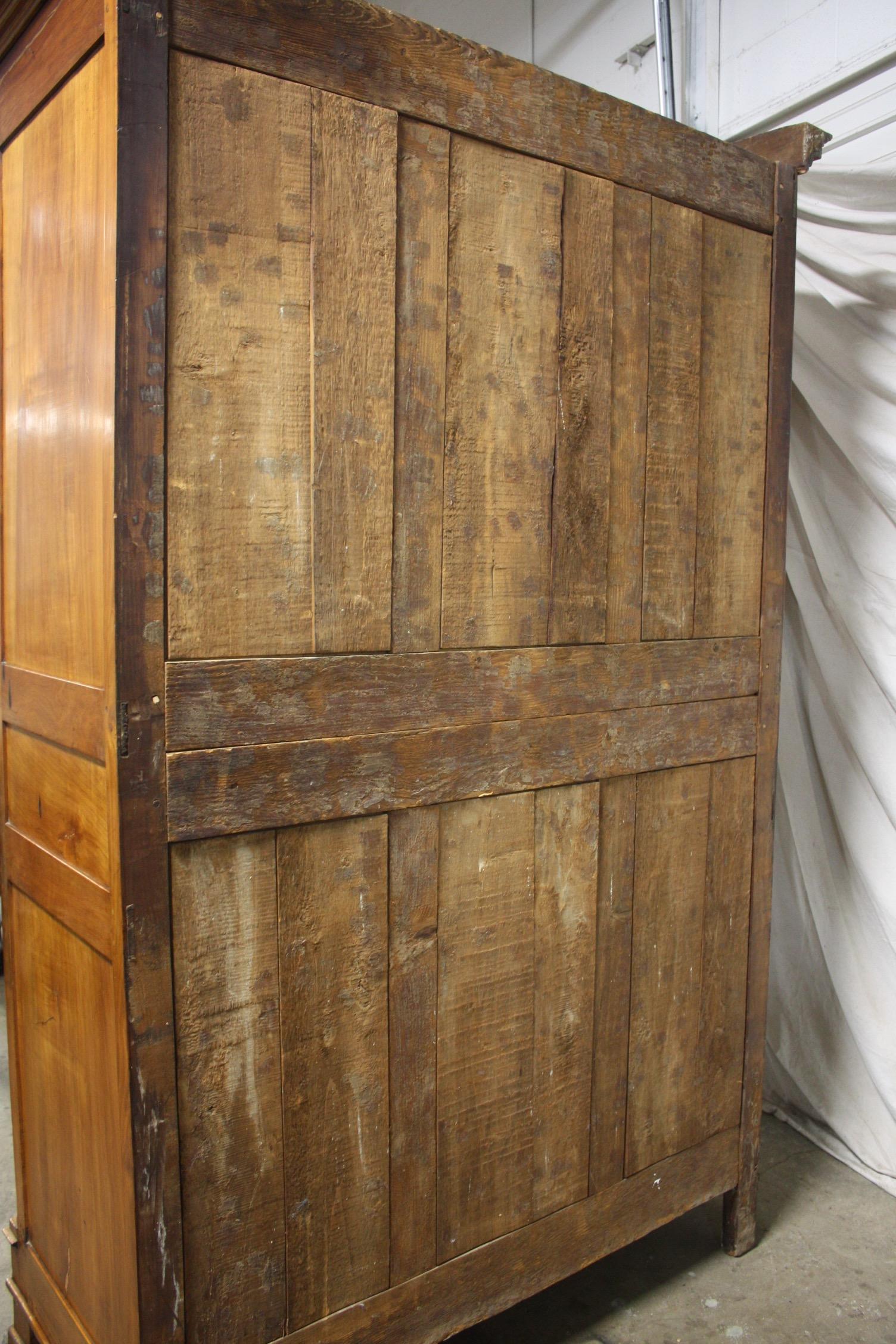 19th Century Magnificent French Empire Period Armoire