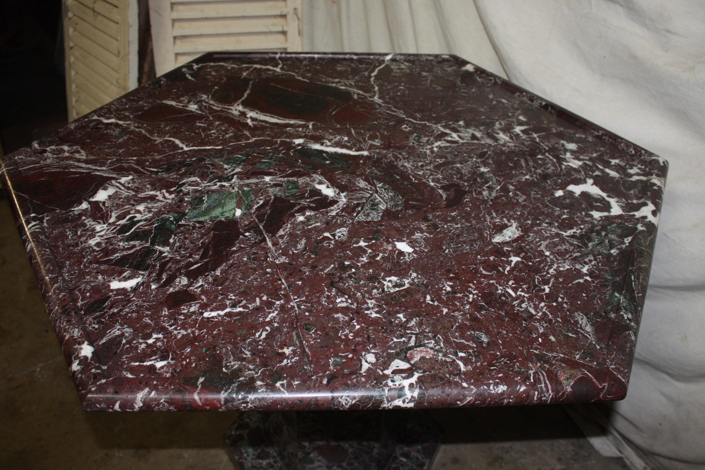 Magnificent French Marble Gueridon For Sale 4