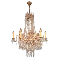 Magnificent French Rococo chandelier Antique Timeless elegance with history