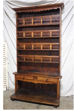 Magnificent French Rustic 18th Century Hutch