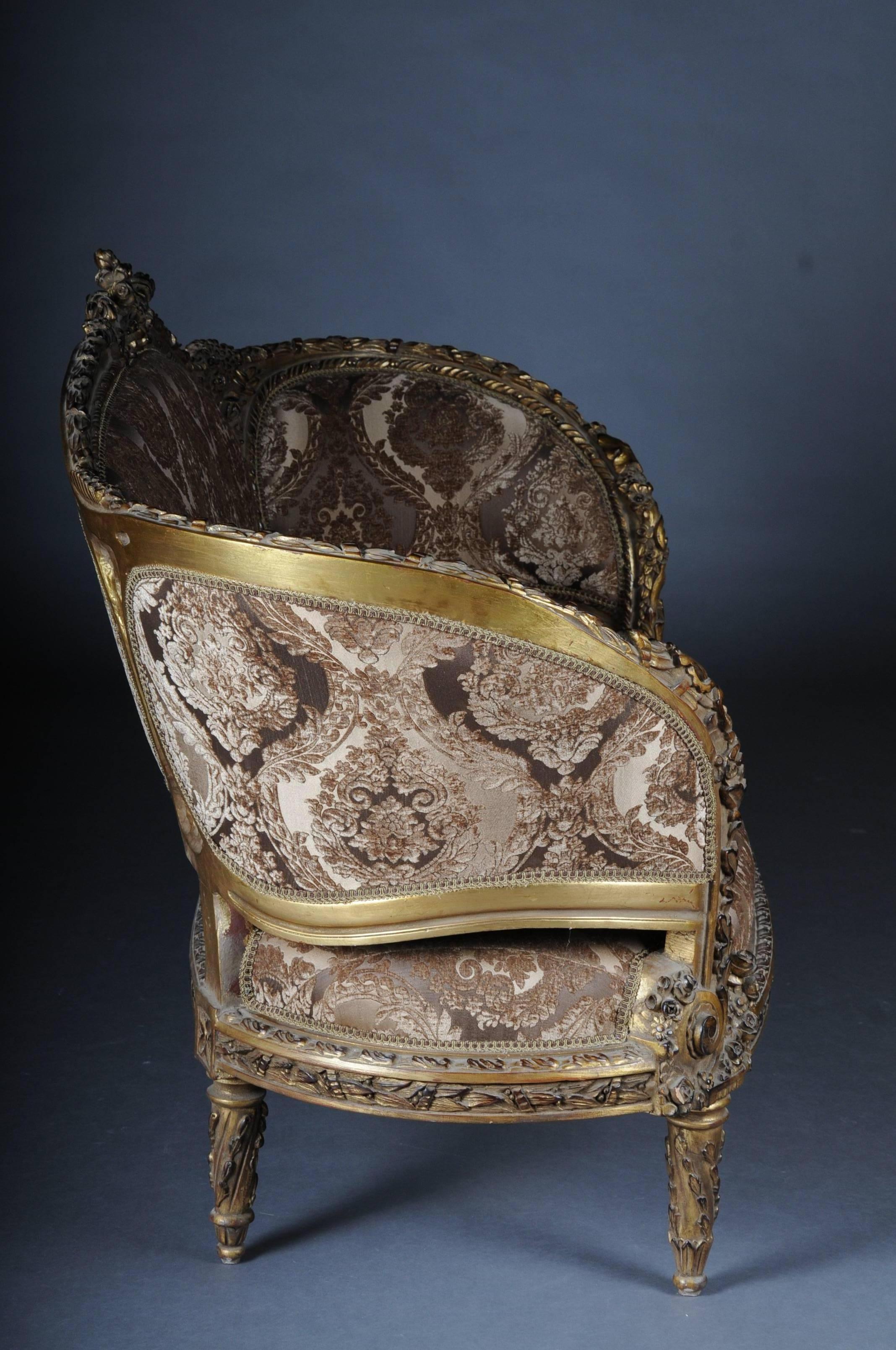Prächtiges französisches Sofa im Louis-XVI-Stil im Angebot 2