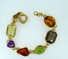Magnificent Gemstone Bracelet "Oriental Fantasy"
