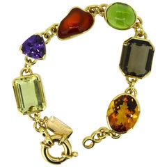 Magnificent Gemstone Bracelet "Oriental Fantasy"