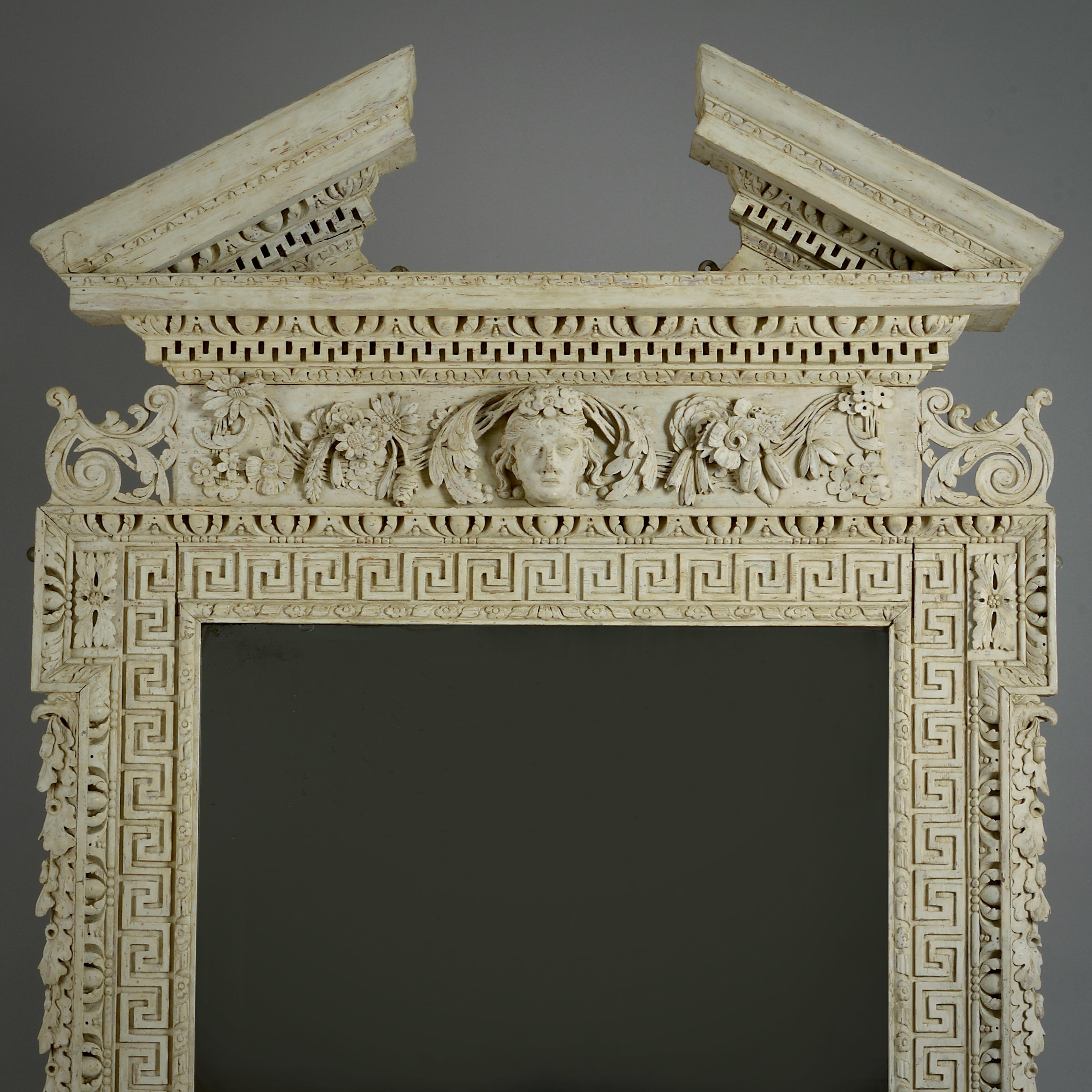 Magnifico vetro da molo dipinto a pietra di Giorgio II In condizioni buone in vendita a London, GB