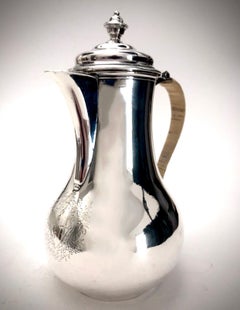 Magnificent Georgian Solid Silver Sterling Jug Paul De Lamrie 1750 London