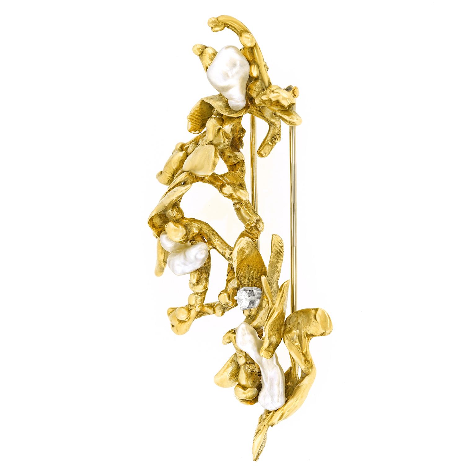 Magnificent Gilbert Albert Brooch For Sale 1